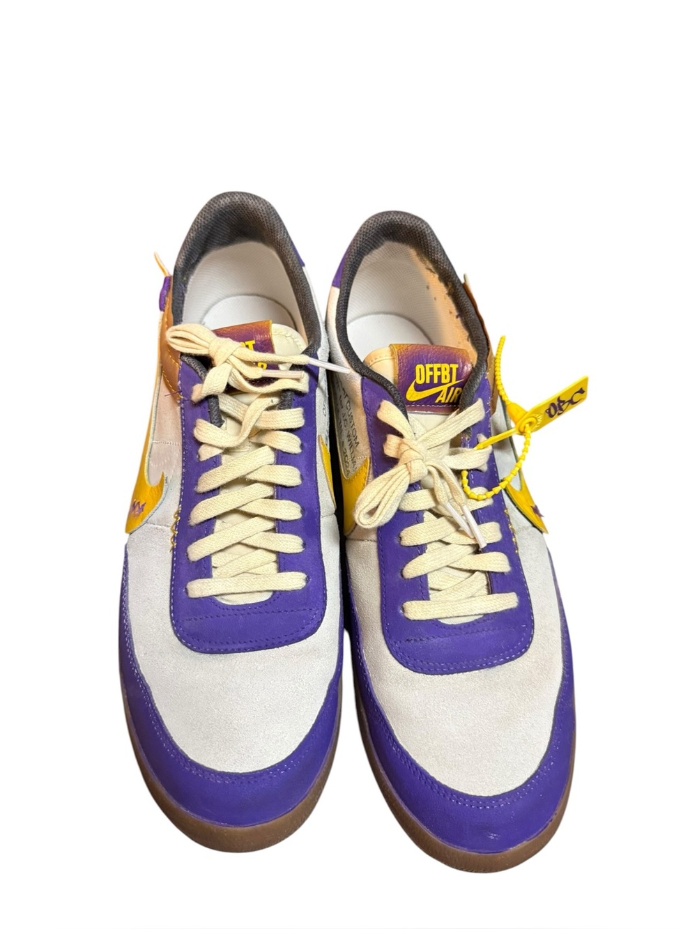 LSU Tigers Offbeat Custom Nike Killshot 2 Size 14